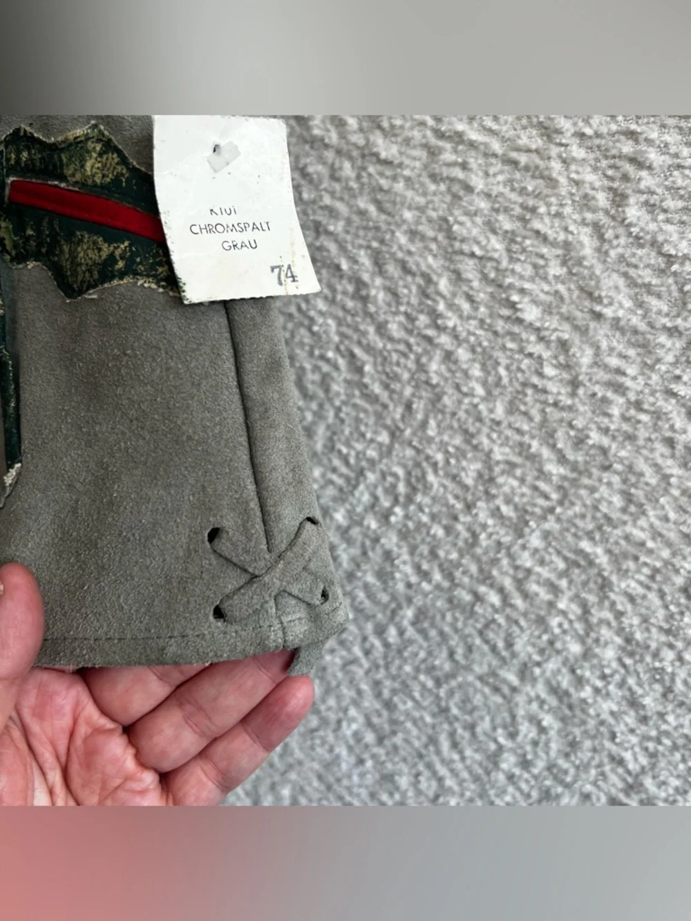 Karl Klüber NWT Infant Authentic Vintage German Lederhosen Size‎ 6-9 Months